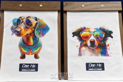 [포토뉴스]국내 기술로 생산한 DTF 필름…품질로 국내 시장 공략