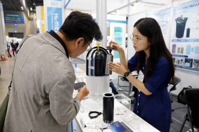 [포토뉴스]액체질소로 수소저장용기 소형화