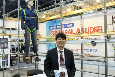 한국경량레일, 작업자들 생명 책임지는 ‘안전레일’ 선보여