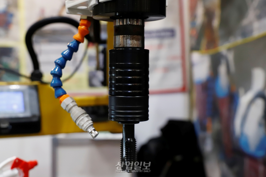 [포토뉴스]케이테크, 절삭유 직분사장치 소개