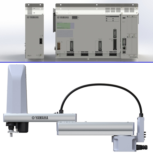 야마하 모터, SCARA 로봇 YK1200XG와 RCX341 컨트롤러 공개