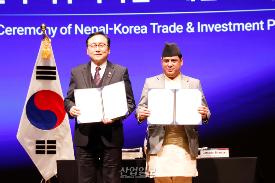 한-네팔 수교 50주년…산업·경제 협력 강화 약속