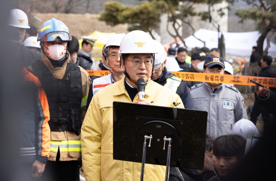 서울세종고속도로 교량 붕괴, 김동연 “인명 구조에 총력”