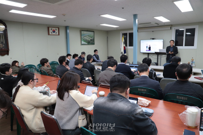 [포토뉴스] 산업다아라, 전사원 대상 AI 활용 교육 실시