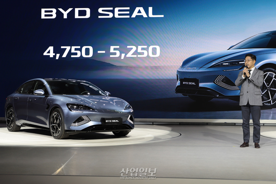 BYD, 신규 모델 ‘씰’ 공개 “기술 혁신과 브랜드 방향성 담아”
