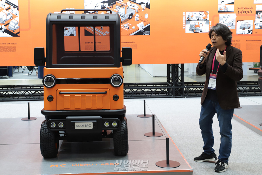 서울모빌리티쇼에 ‘초소형 전기트럭’ 등장