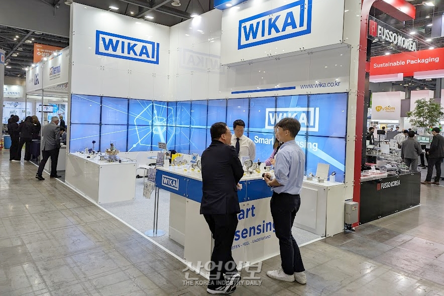 [ICPI WEEK 2025] 비카코리아(WIKA), 정밀 계측 기술로 화학공정의 안전과 효율 높인다