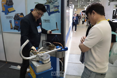 [BUTECH 2025] 멘드릴 필요없는 파이프 벤딩기로 작업 효율↑