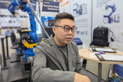 [BUTECH 2025] 그랜드레이저, 자동 와이어 공급 로봇 레이저 용접기 공개