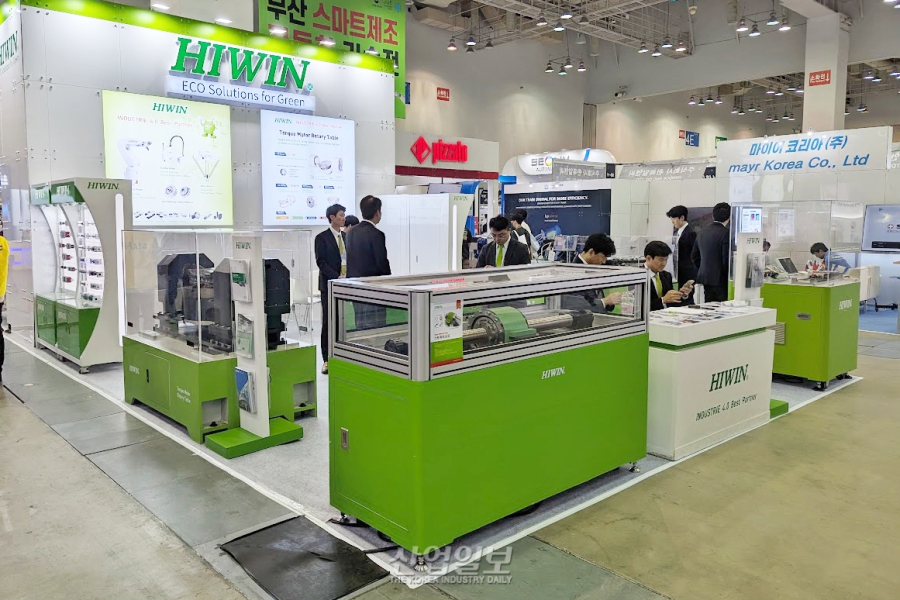 [BUTECH 2025] 하이윈코퍼레이션, 공작기계 산업 대응 위한 모터 통합 볼스크류 솔루션 제시
