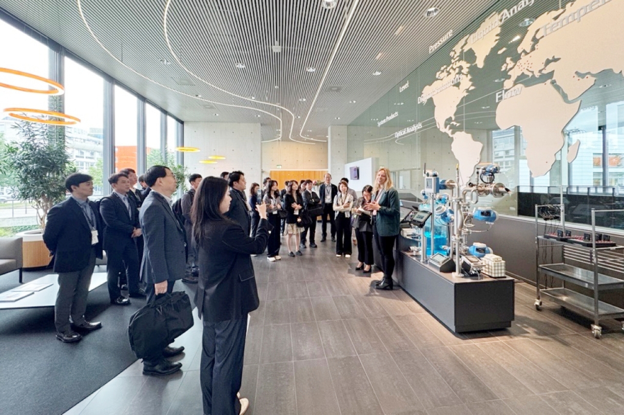KOTRA ESG 연수단, 엔드레스하우저(Endress+Hauser) 스위스 본사 방문