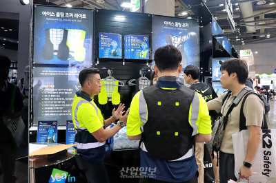 NASA 냉매 기술 입은 쿨링 조끼… 예인, ‘나노가드’로 폭염 대응