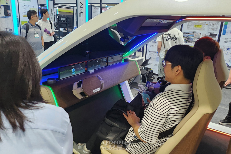 한국자동차연구원, 레벨4 자율주행 전시차 공개…미래 모빌리티 성큼