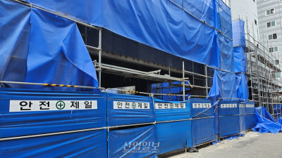 우린 또 예외랍니다…폭염 속 건설현장 타설노동자의 외침