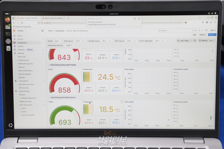 콘크리트 내부 온도·압력 측정하는 RFID 태그 등장