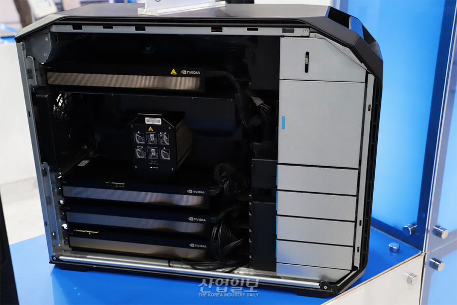 [산업AI EXPO] HP코리아, AI 개발 최적화 고성능 워크스테이션 선보여