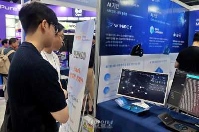 [산업AI EXPO] 비엠텍시스템, AI 기반 API 연계·통합 관리 솔루션 선보여