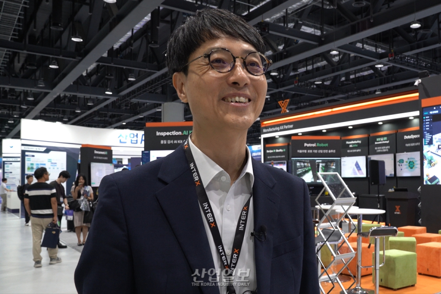[산업AI EXPO] 인터엑스, 제조 전문 AI의 글로벌 넘버원이 될 것