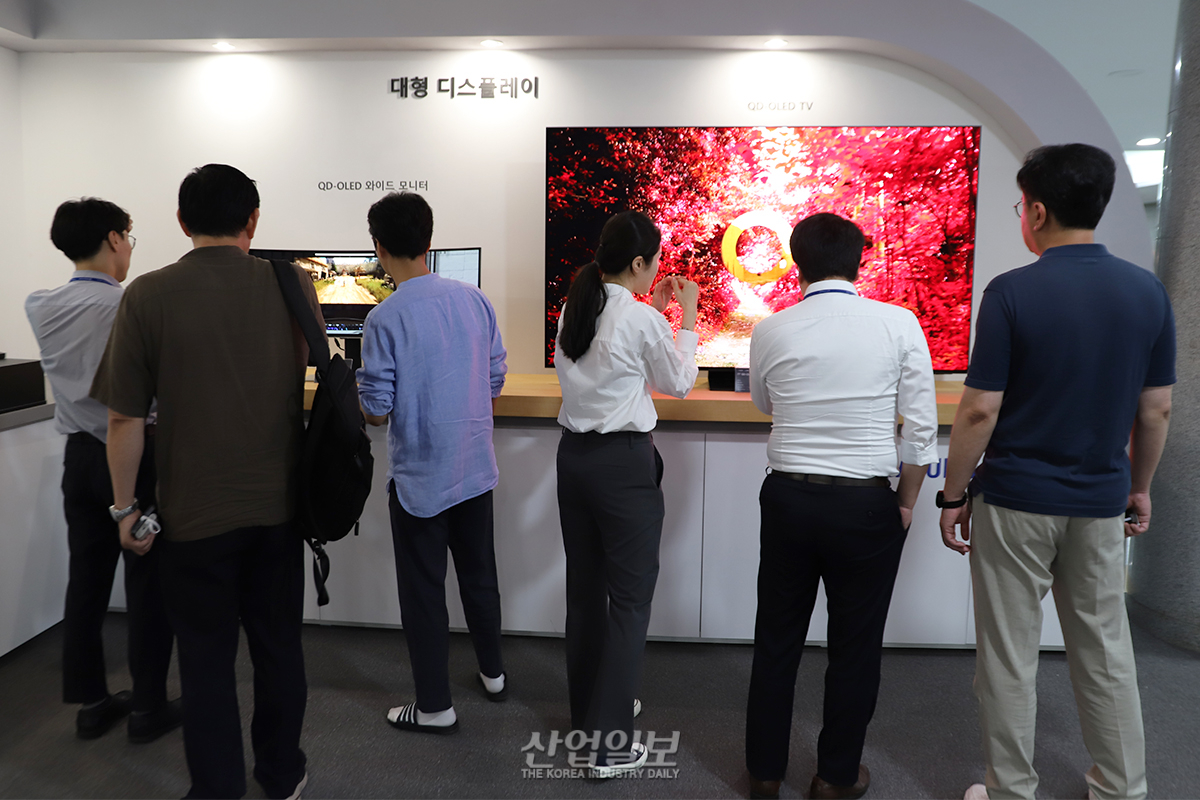 삼성D·LGD, 국회서 최신 기술 전시..."정책 뒷받침 절실" - 뉴스 썸네일 이미지