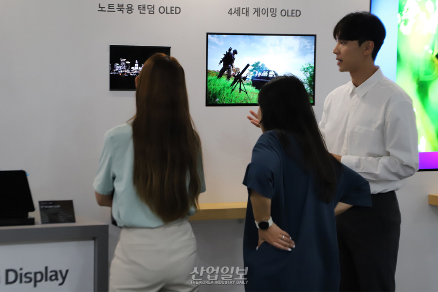 삼성D·LGD, 국회서 최신 기술 전시…“정책 뒷받침 절실”