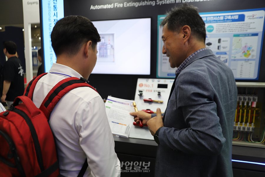 소공간 자동소화장치로 전통시장 화재 예방