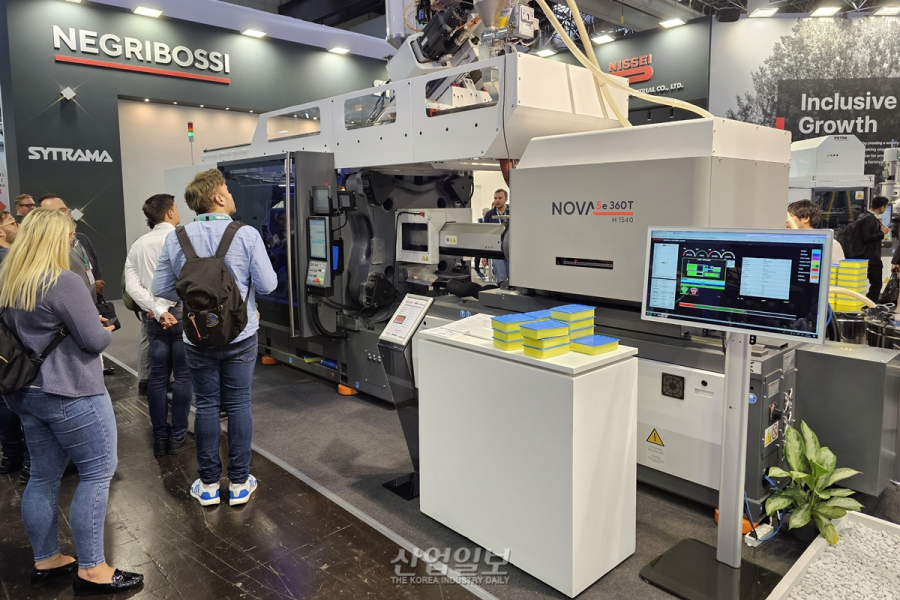 [독일 K 2025 현장] 닛세이, 유럽 시장 겨냥한 차세대 사출성형기 공개