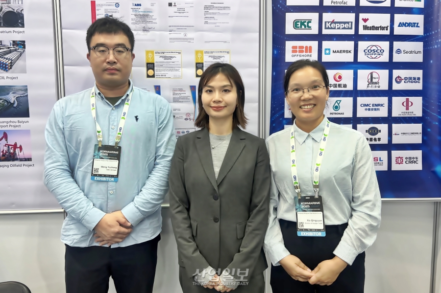 中 헝양 홍위안, '고강도 심리스 강관' 앞세워 韓 조선·해양 공략