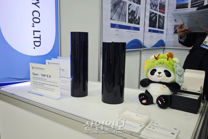 中 헝양 홍위안, '고강도 심리스 강관' 앞세워 韓 조선·해양 공략