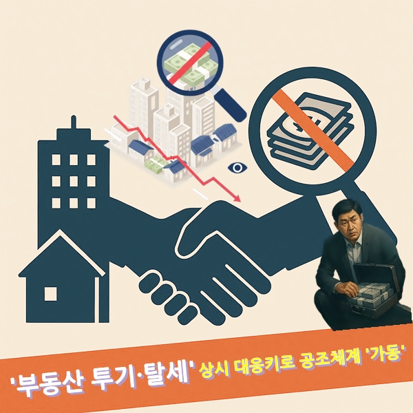 국토부·국세청, '부동산 투기·탈세' 잡는다… 상시 공조체계 첫 가동