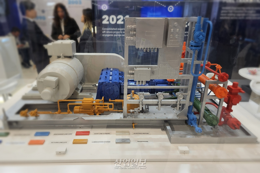 LNG 선박, 펌프가 핵심… 伊 반제티, 'KORMARINE'서 극저온 솔루션 공개