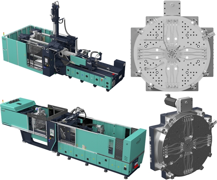 우진플라임, '사출기 일체형' 턴테이블 자체 개발