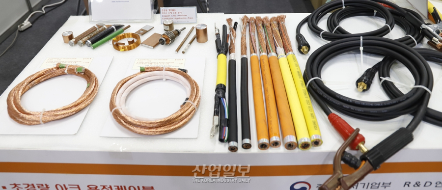 영원전자, 국산화·경량화 성공한 아크용접케이블 소개