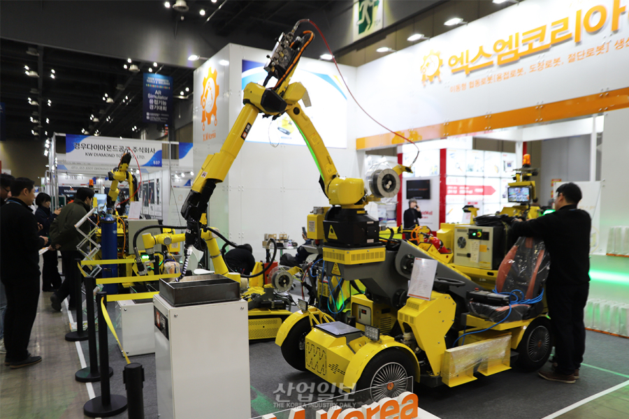 엑스엠코리아, ‘이동형 용접로봇’으로 유연한 용접 자동화 솔루션 제시