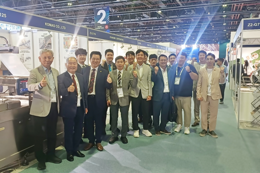 韓 포장기계, 중동 교류 '물꼬'… KOREA PACK 2026 연계 '청신호'