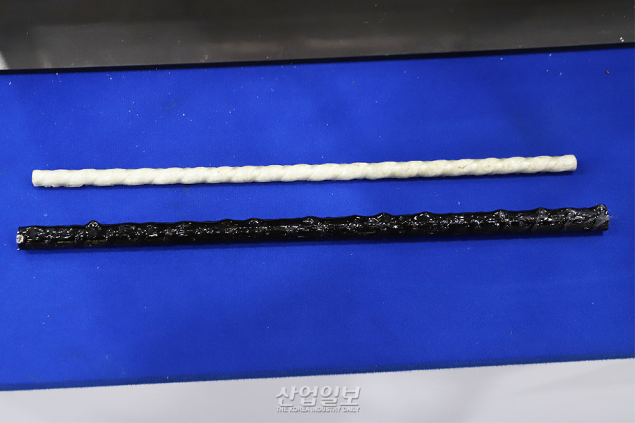 건축용 보강재, 철근 대신 탄소섬유로