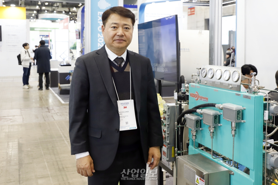 (주)코더엔지니어링, 수소 시대 맞춤형 콤프레셔 선보여