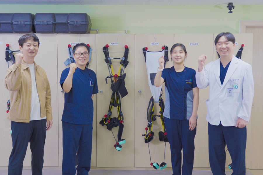 입기만 해도 보행 속도 14% '쑥'… ETRI, 1kg 초경량 슈트 개발