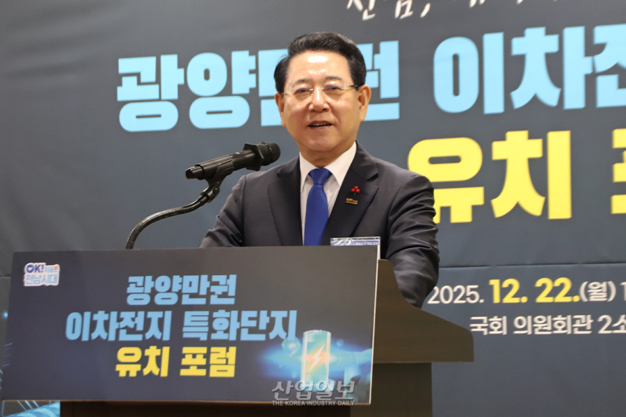 “K-배터리, 전남 광양만 특화단지로!”