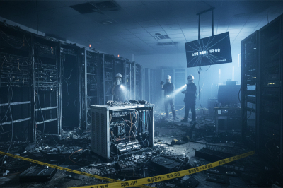 [2025 산업계 10대 뉴스④] 국정자원 화재, K-디지털 행정 신뢰 흔들렸다