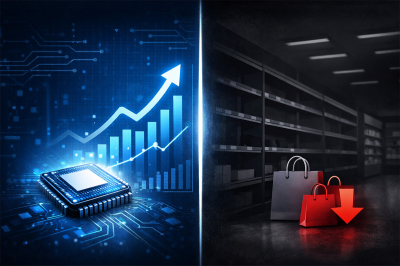 11월 생산, IT 호황 등 업고 0.9% 증가…소매판매는 3.3% 감소