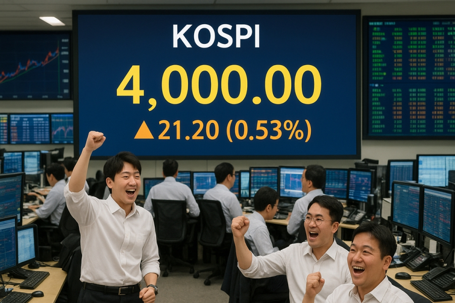 [2025산업계 10대 뉴스 ⑨] 4천 포인트 시대 연 코스피, 관건은 안정성