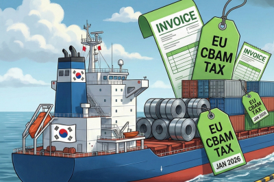 [2026 산업전망①] 2026년, ‘녹색 청구서’가 도착했다… EU CBAM 본격 시행, 韓 수출 ‘비상’