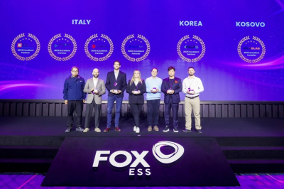 알피오, Fox ESS ‘우수 파트너상’ 수상… “1년 만에 150MW 공급”