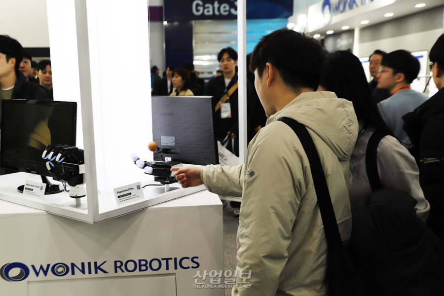 원익로보틱스, 알레그로 핸드 3종의 다양한 동작 시연