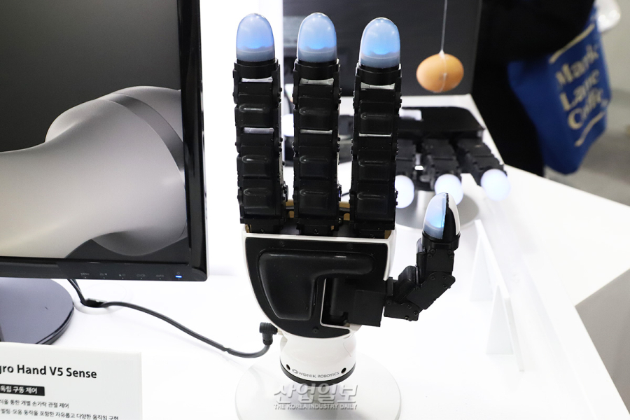 원익로보틱스, 알레그로 핸드 3종의 다양한 동작 시연