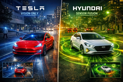 [SDV 리포트] “비전만으로는 부족하다”… 테슬라 ‘HW3’의 한계와 현대차의 ‘센서 퓨전’ 승부수