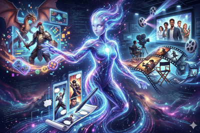 [산업을 바꾸는 AI③] 게임·영화·웹툰…콘텐츠 전 분야 파고들다