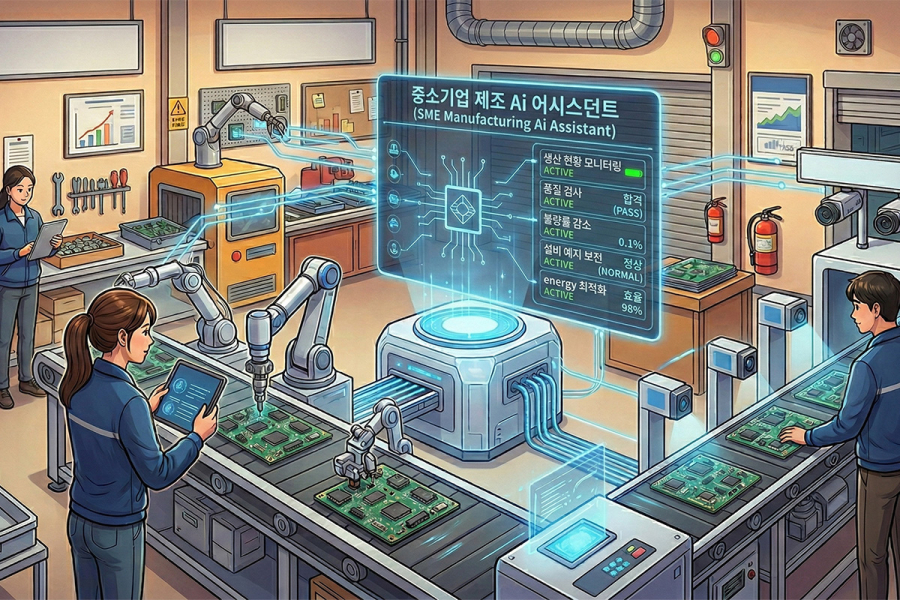 [산업을 바꾸는 AI②] 인프라 투자, 중소기업 매출로 이어져야