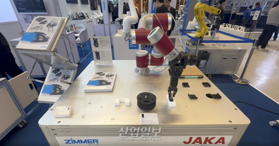 짐머그룹, AW 2026서 MATCH 그리퍼·니들 그리퍼 기반 로봇 핸들링 기술 소개…