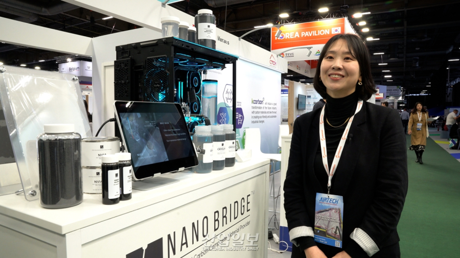 [JEC WORLD 2026] 나노브리지, 탄소 신소재 생산 공정 확보 및 그래핀 복합재 제시